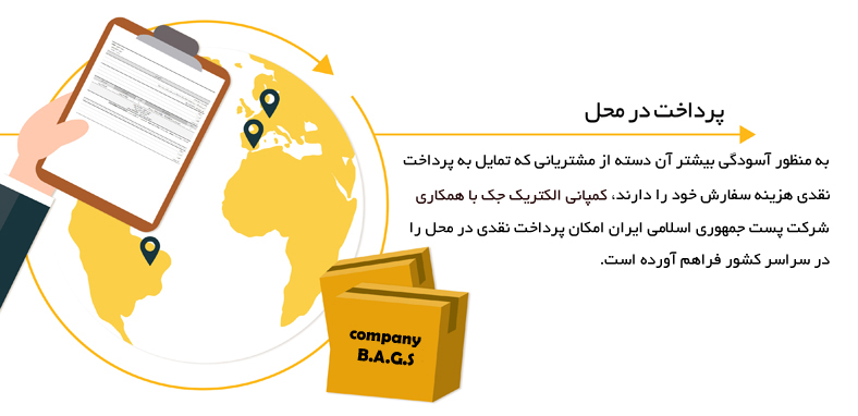 خرید پستی و پرداخت در محل